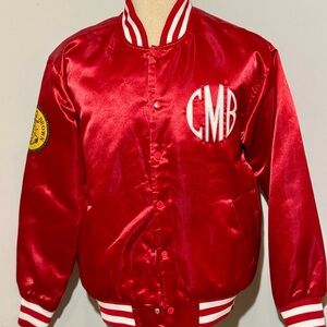 Red Satin Varsity Jacket (NewJack City)